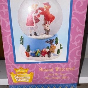 Disney Sleeping Beauty Red and Blue Musical Waterball
